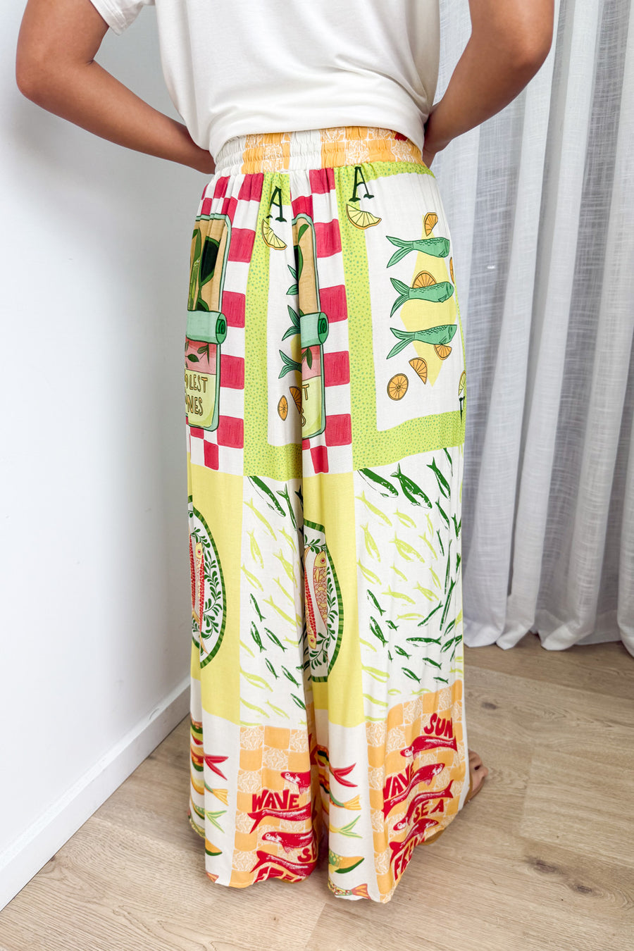 Chartreuse Multi Print