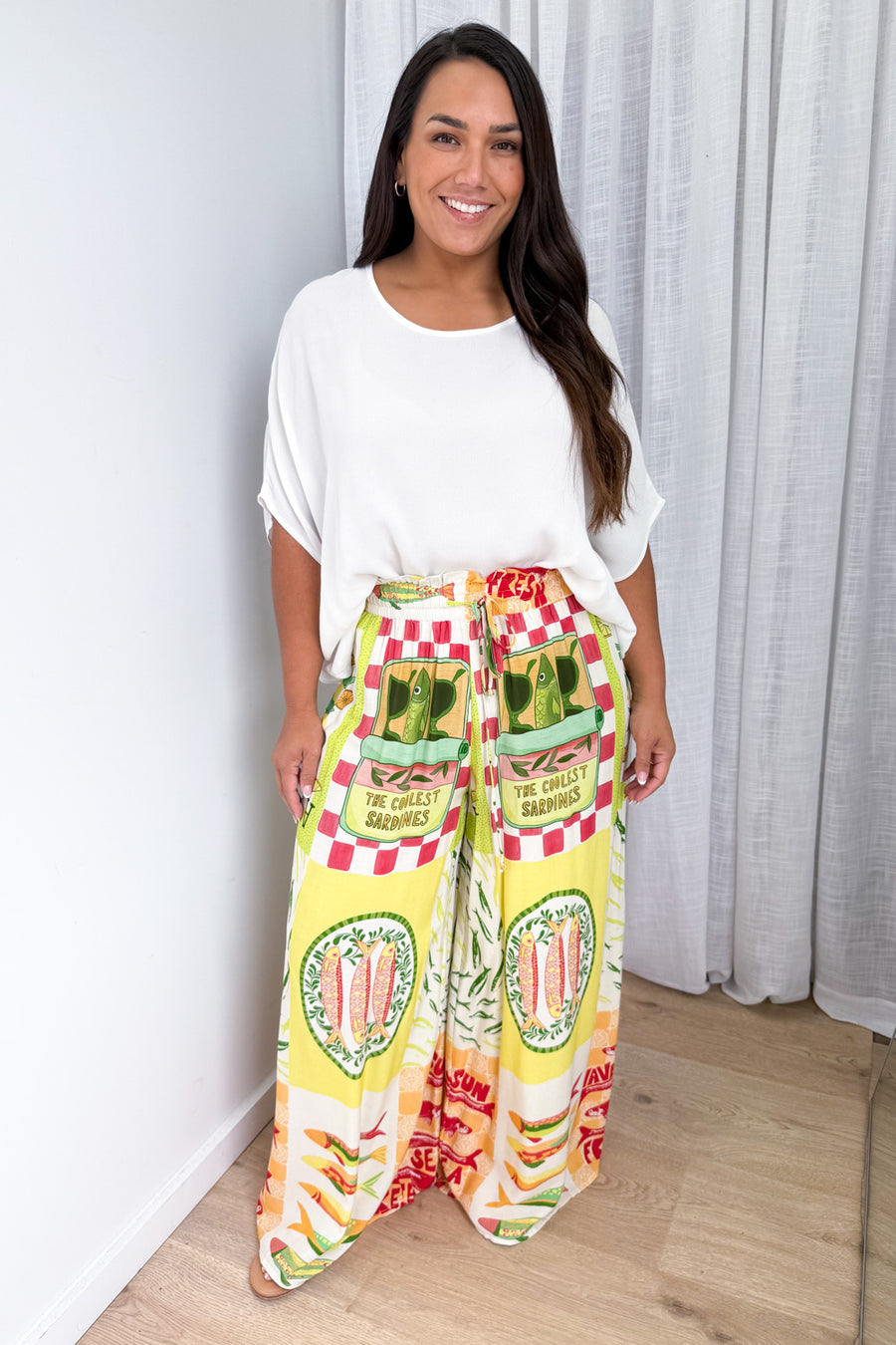 Chartreuse Multi Print