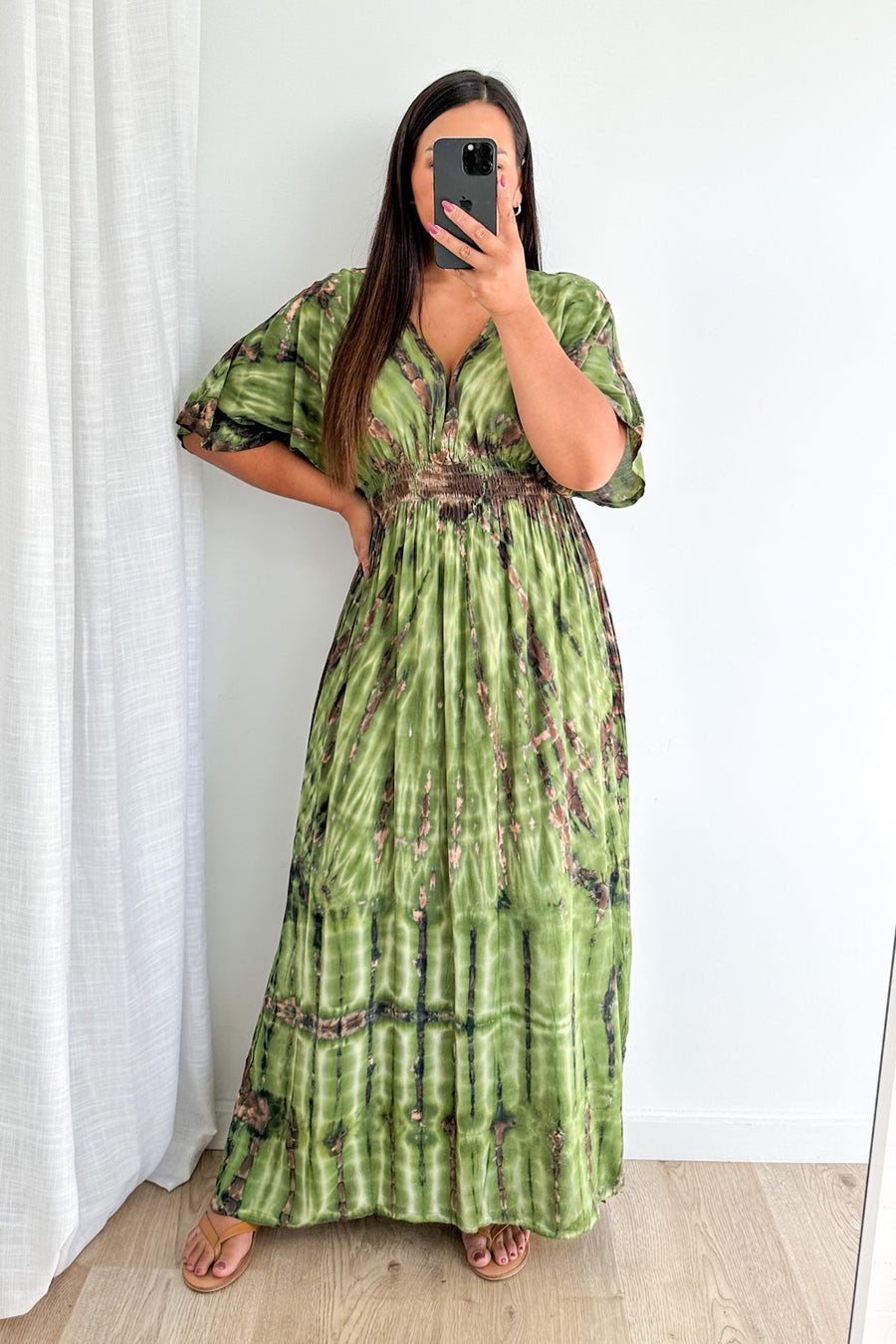 Green Tie Dye