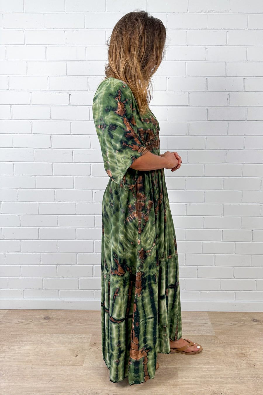 Green Tie Dye