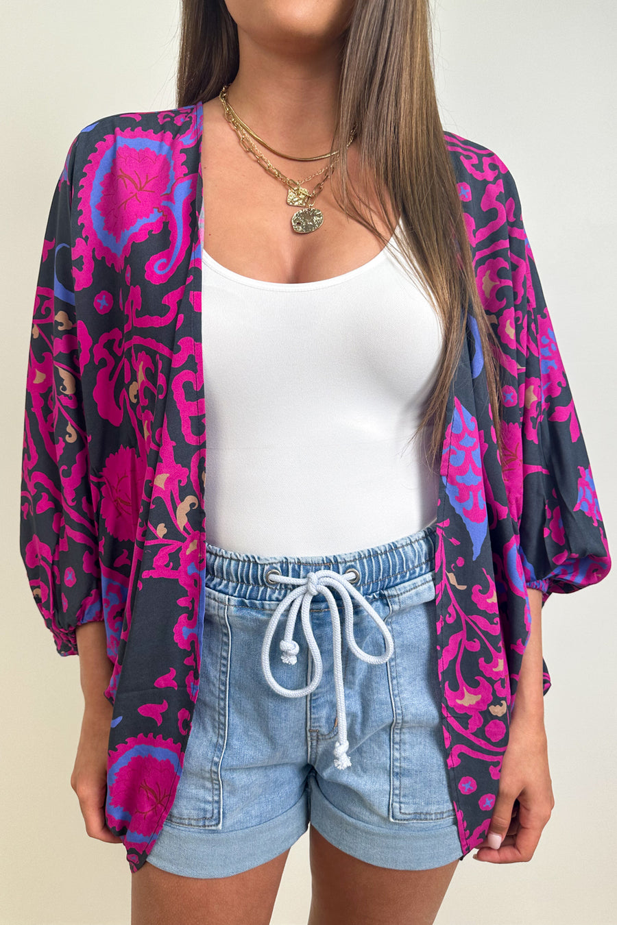 Charcoal Fuchsia
