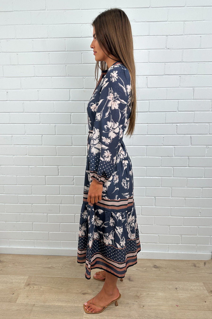 Dusty Blue Floral