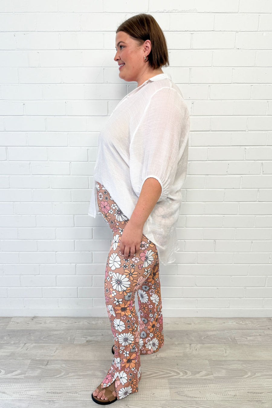 Nude Pink Floral
