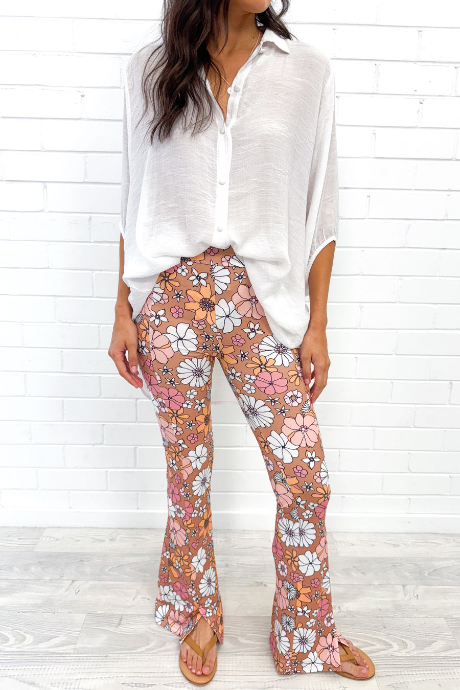 Nude Pink Floral