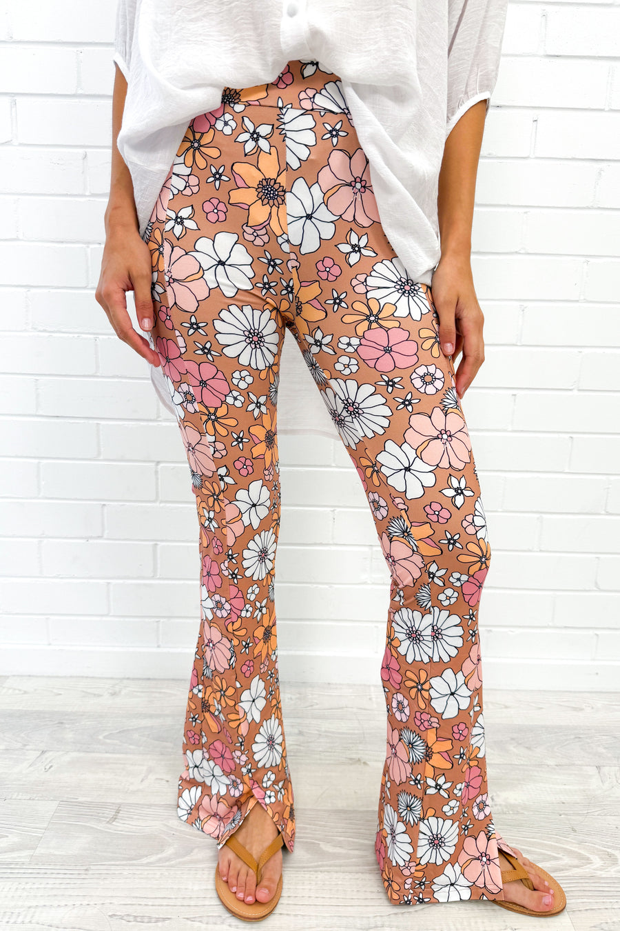Nude Pink Floral