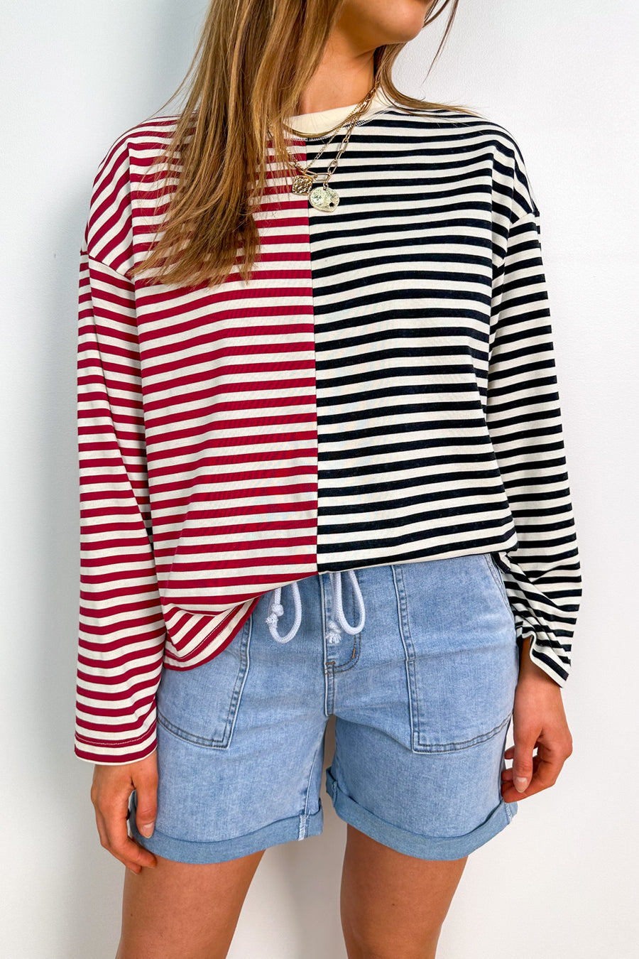 Red Black Stripe