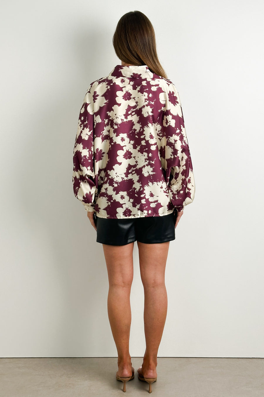 Eggplant Floral
