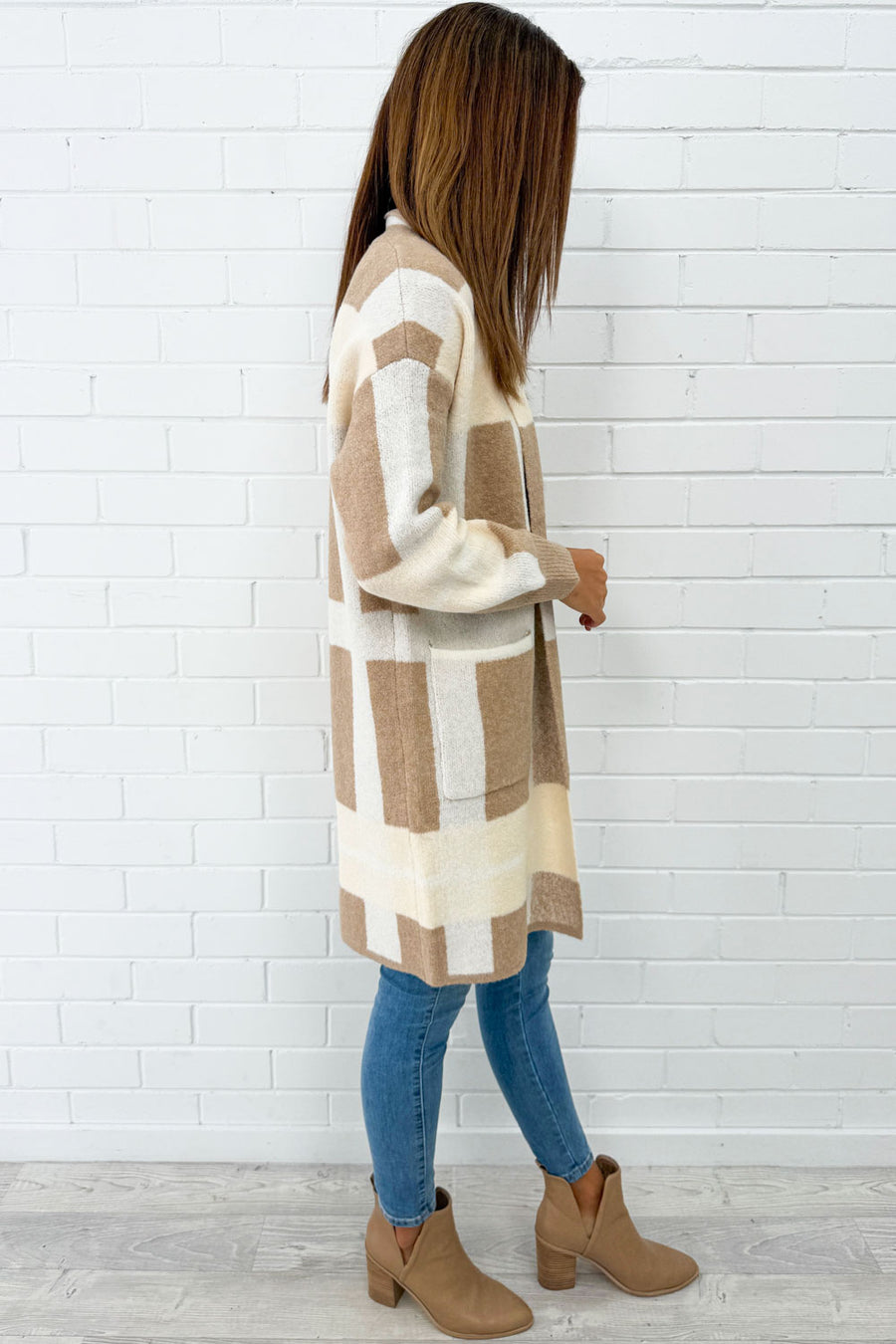 Taupe White