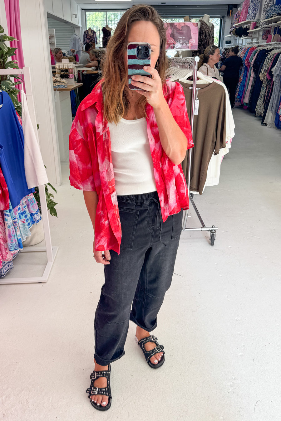 Red Crush Tie Dye