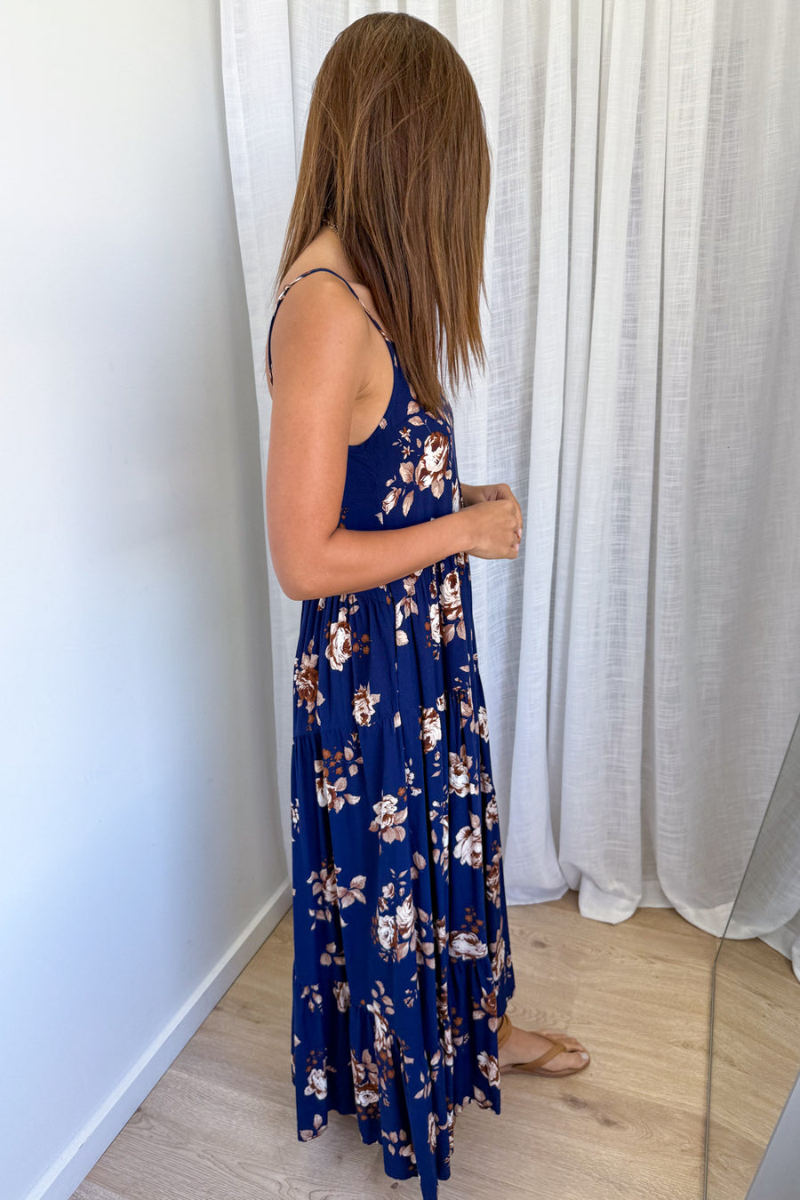 Navy Floral