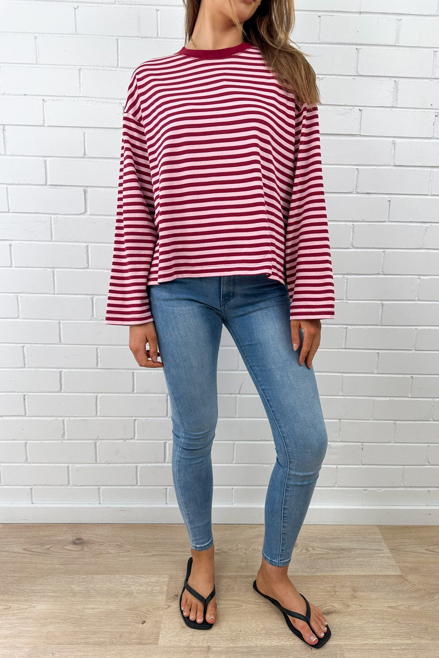Burgundy Stripe