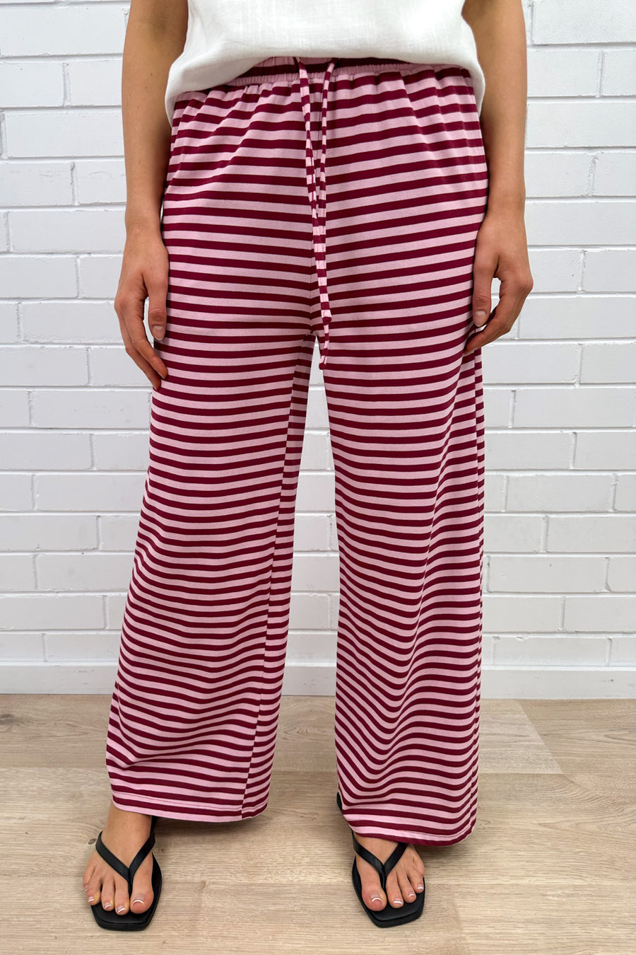 Burgundy Stripe