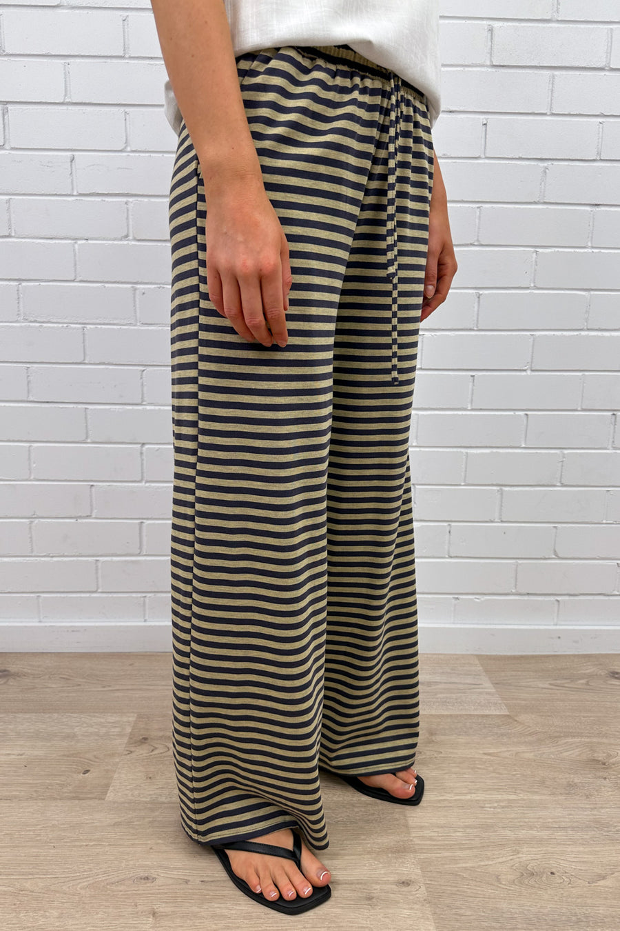 Washed Yellow Stripe