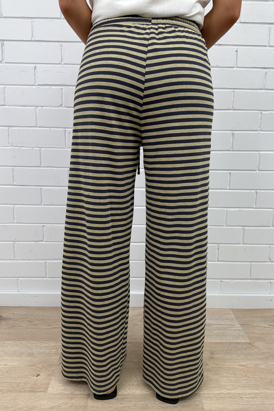Washed Yellow Stripe