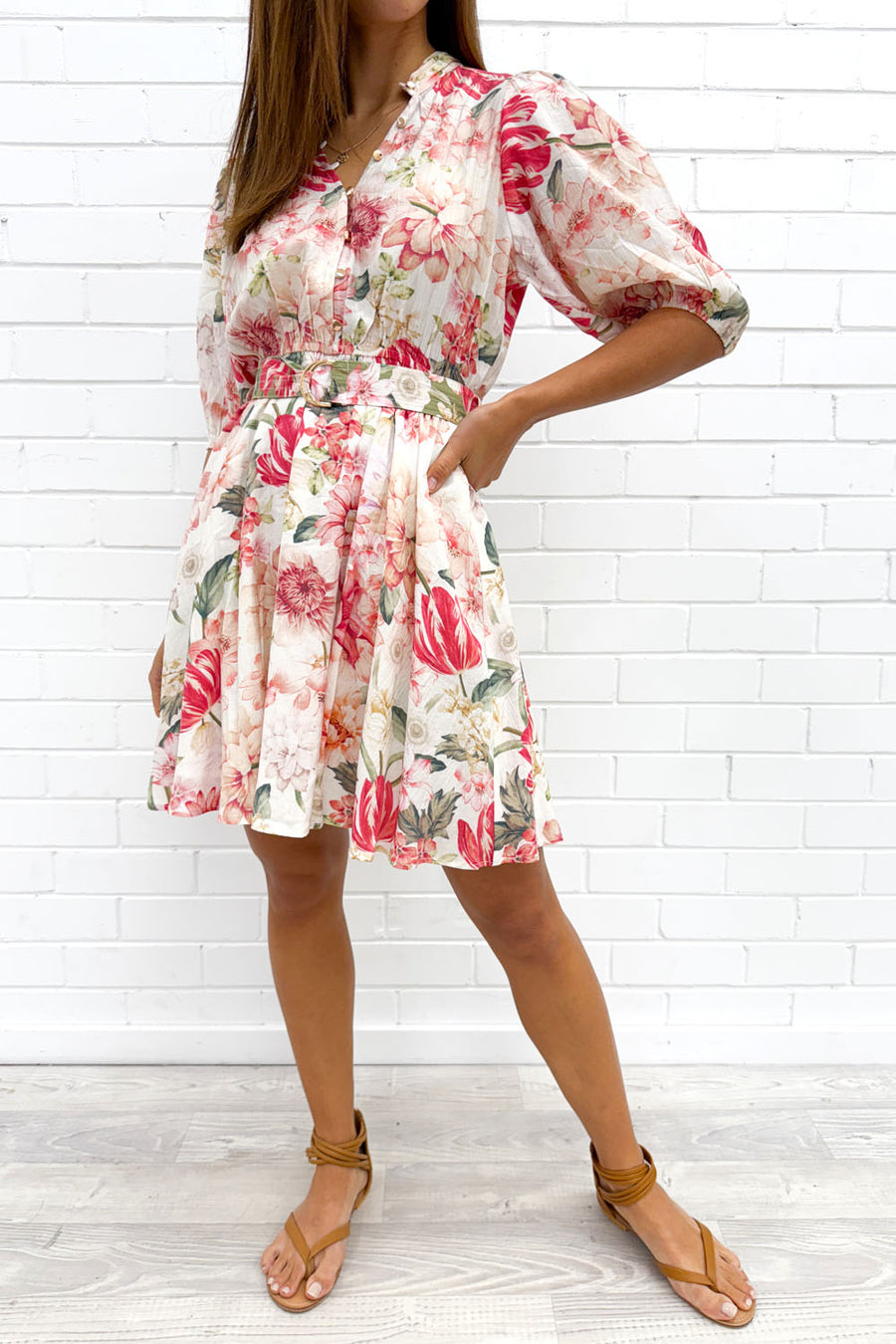 Cream Blush Floral