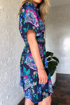 Navy Floral