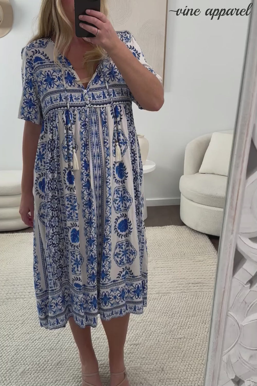 Blue Floral