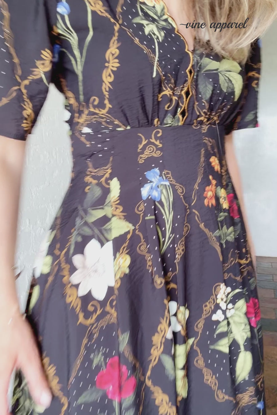 Black Floral