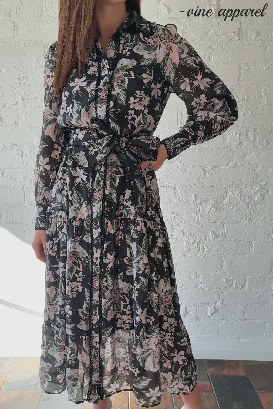 Black Floral