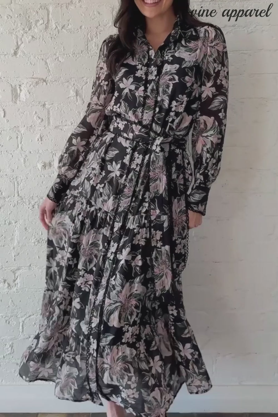 Black Floral