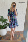 Navy Floral