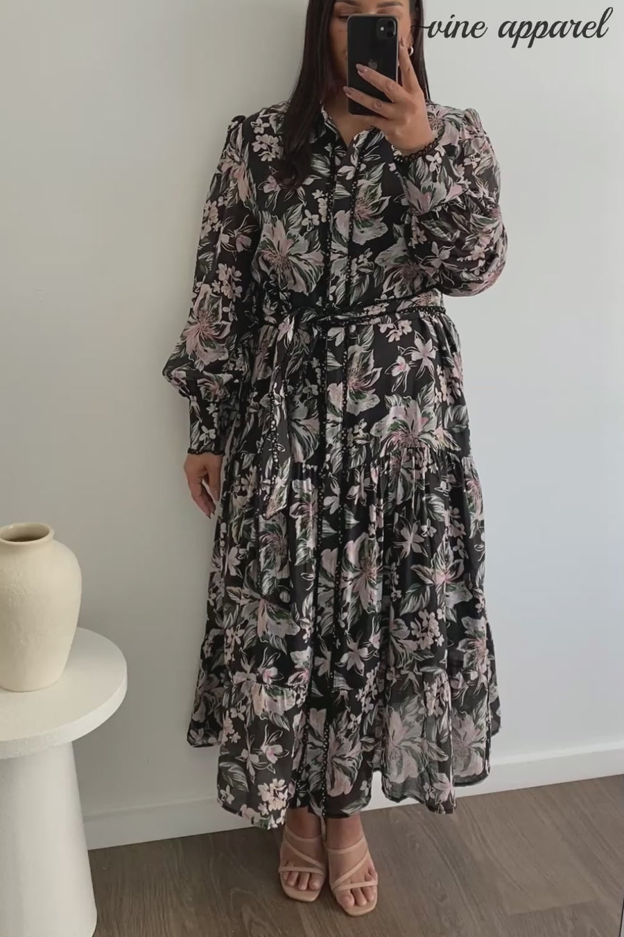 Black Floral