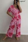 Pink Red Floral