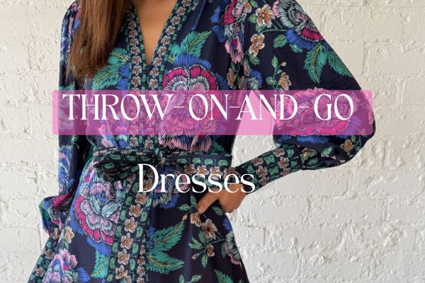 Woman wearing Tania Dress from Vine Apparel