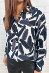 White Navy Leaf