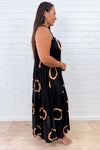 Black Circle Print