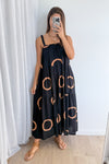 Black Circle Print