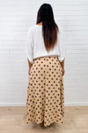 Beige Polka Dot