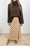 Beige Polka Dot