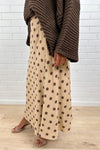 Beige Polka Dot