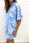 Blue White