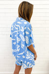 Blue White