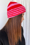 Red Pink Stripe