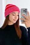 Red Pink Stripe