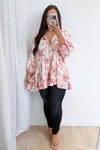 Pink Vintage Floral