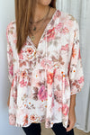 Pink Vintage Floral