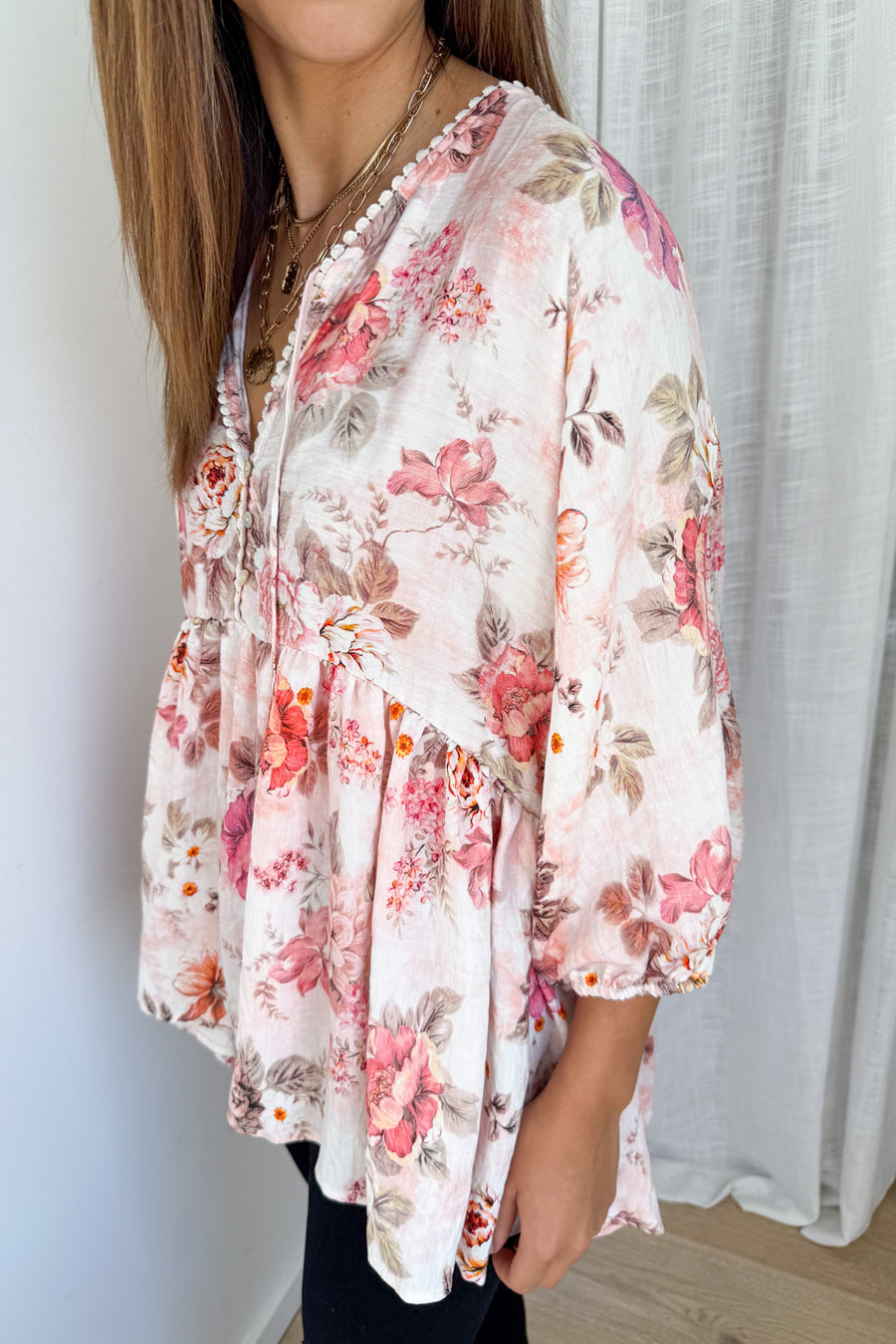 Pink Vintage Floral