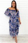 Royal Blue Multi