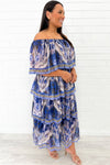 Royal Blue Multi