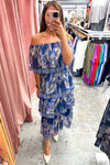 Royal Blue Multi
