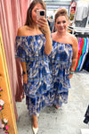 Royal Blue Multi