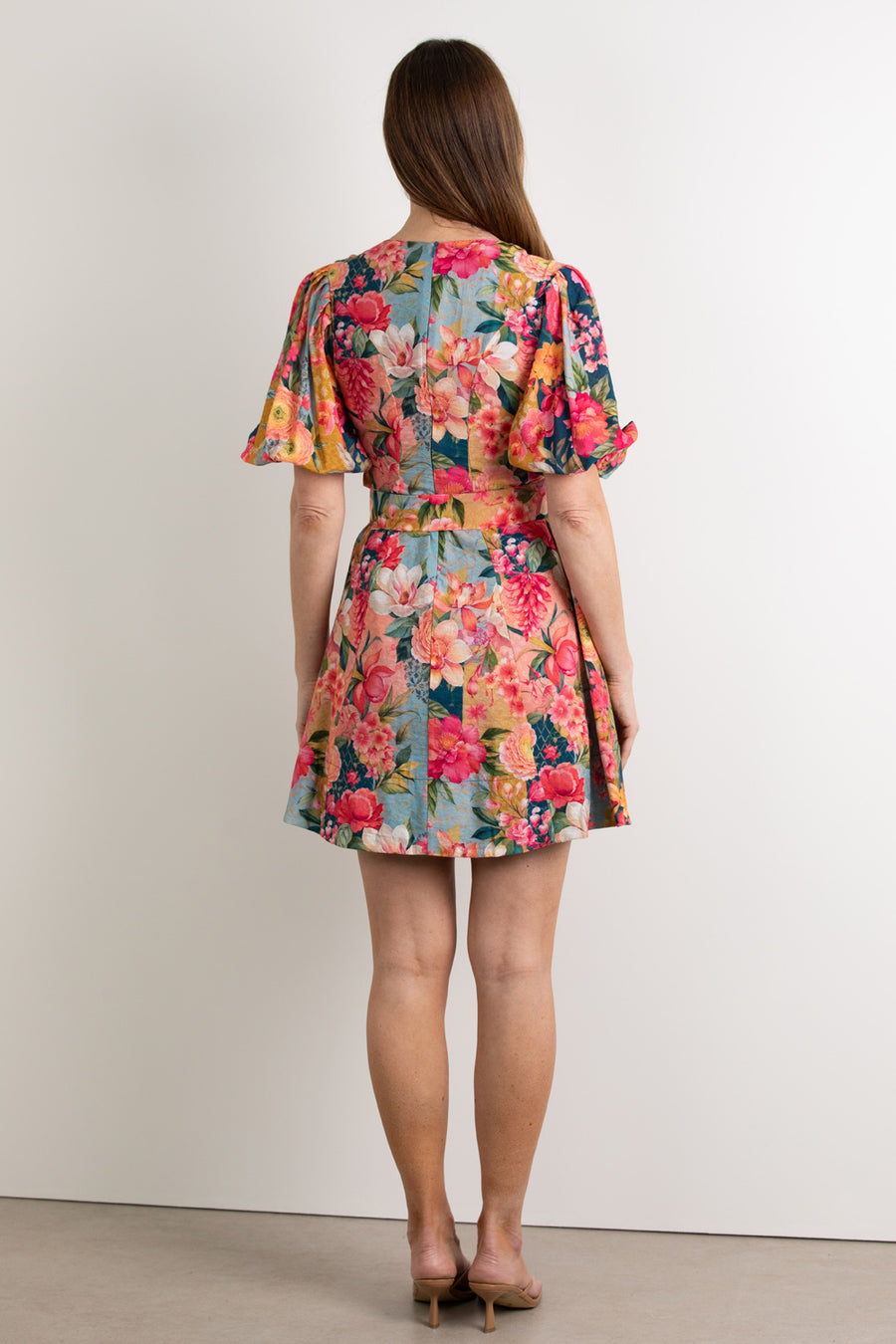 Fuchsia Teal Floral