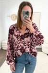 Pink Wine Floral
