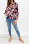 Pink Wine Floral