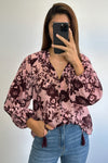 Pink Wine Floral