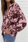 Pink Wine Floral